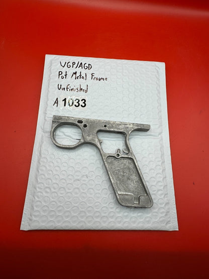 WGP/AGD Pot Metal Paintball Marker Frame Unfinished