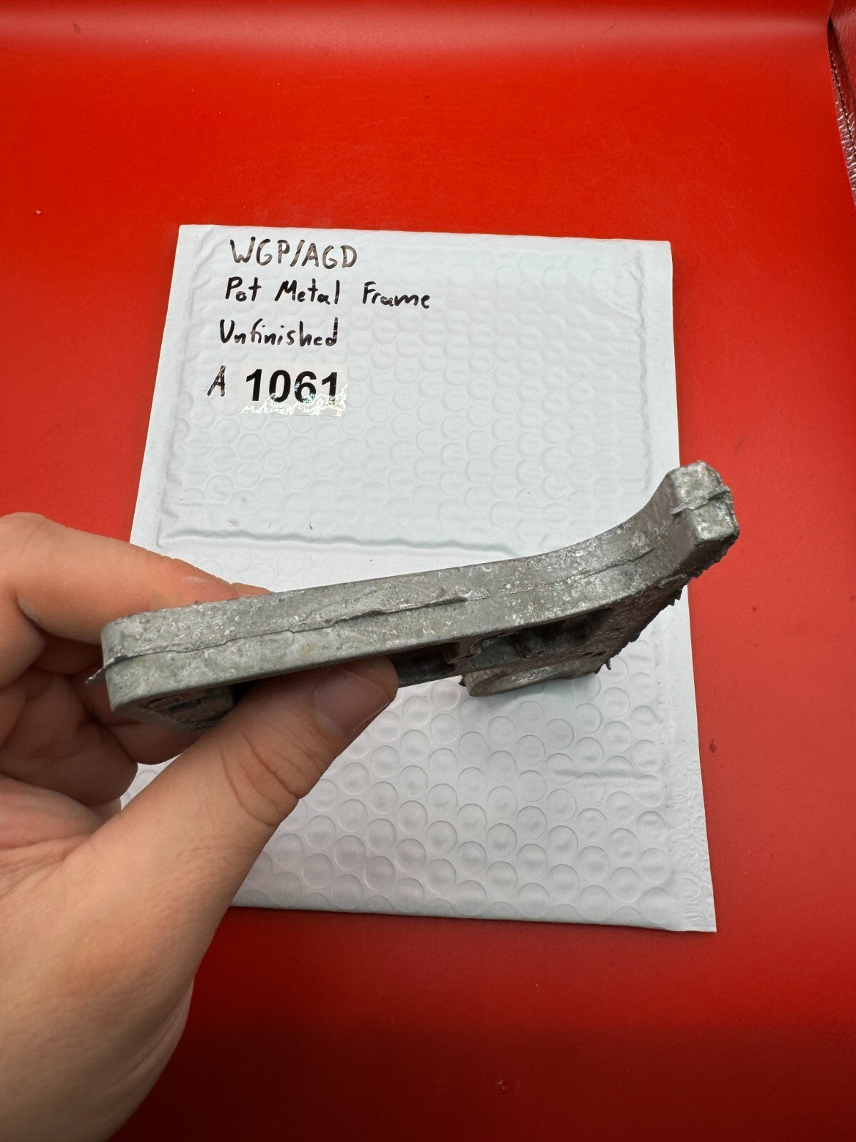 WGP/AGD Pot Metal Paintball Marker Frame Unfinished