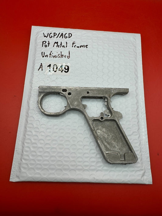 WGP/AGD Pot Metal Paintball Marker Frame Unfinished