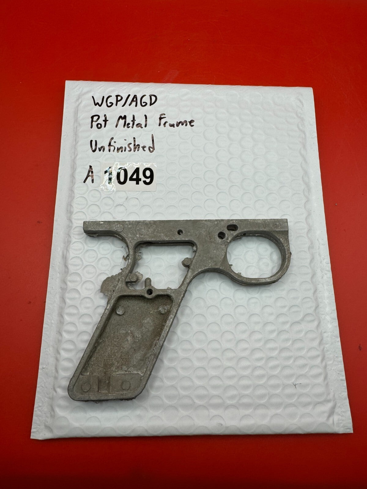 WGP/AGD Pot Metal Paintball Marker Frame Unfinished