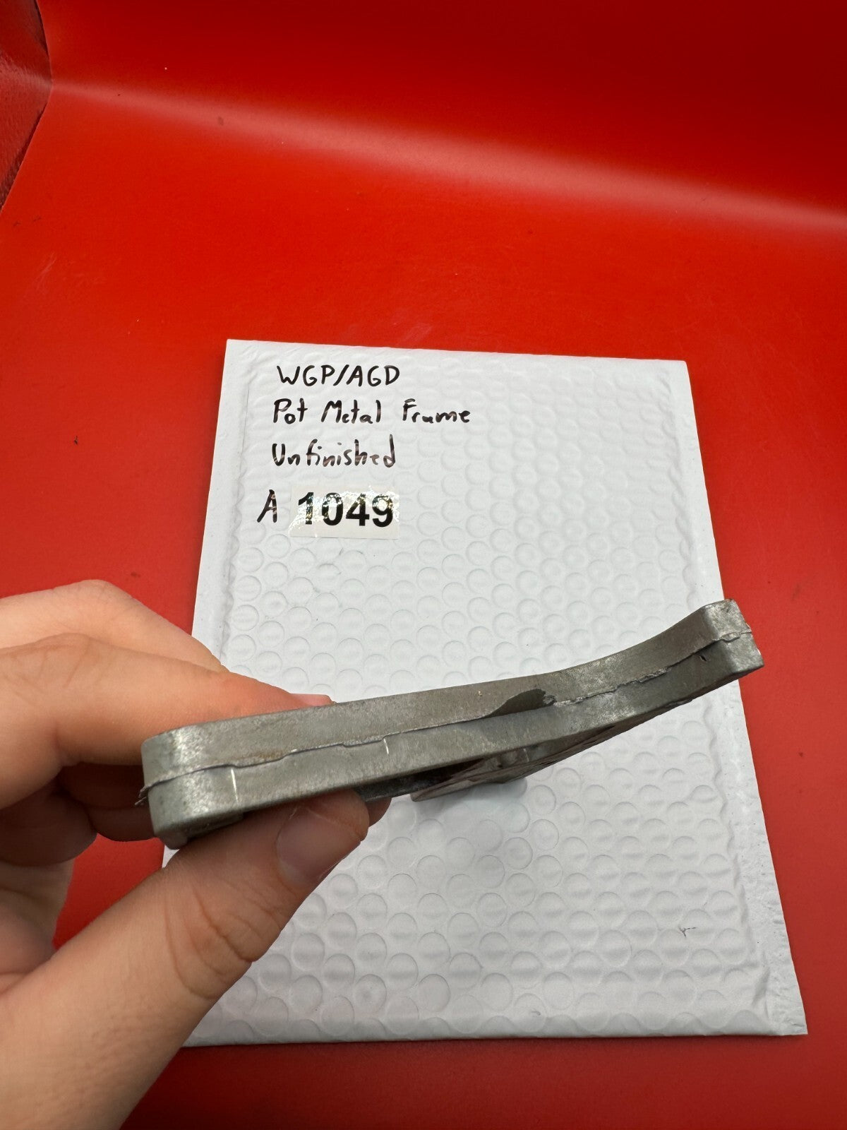 WGP/AGD Pot Metal Paintball Marker Frame Unfinished