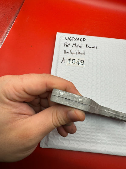 WGP/AGD Pot Metal Paintball Marker Frame Unfinished