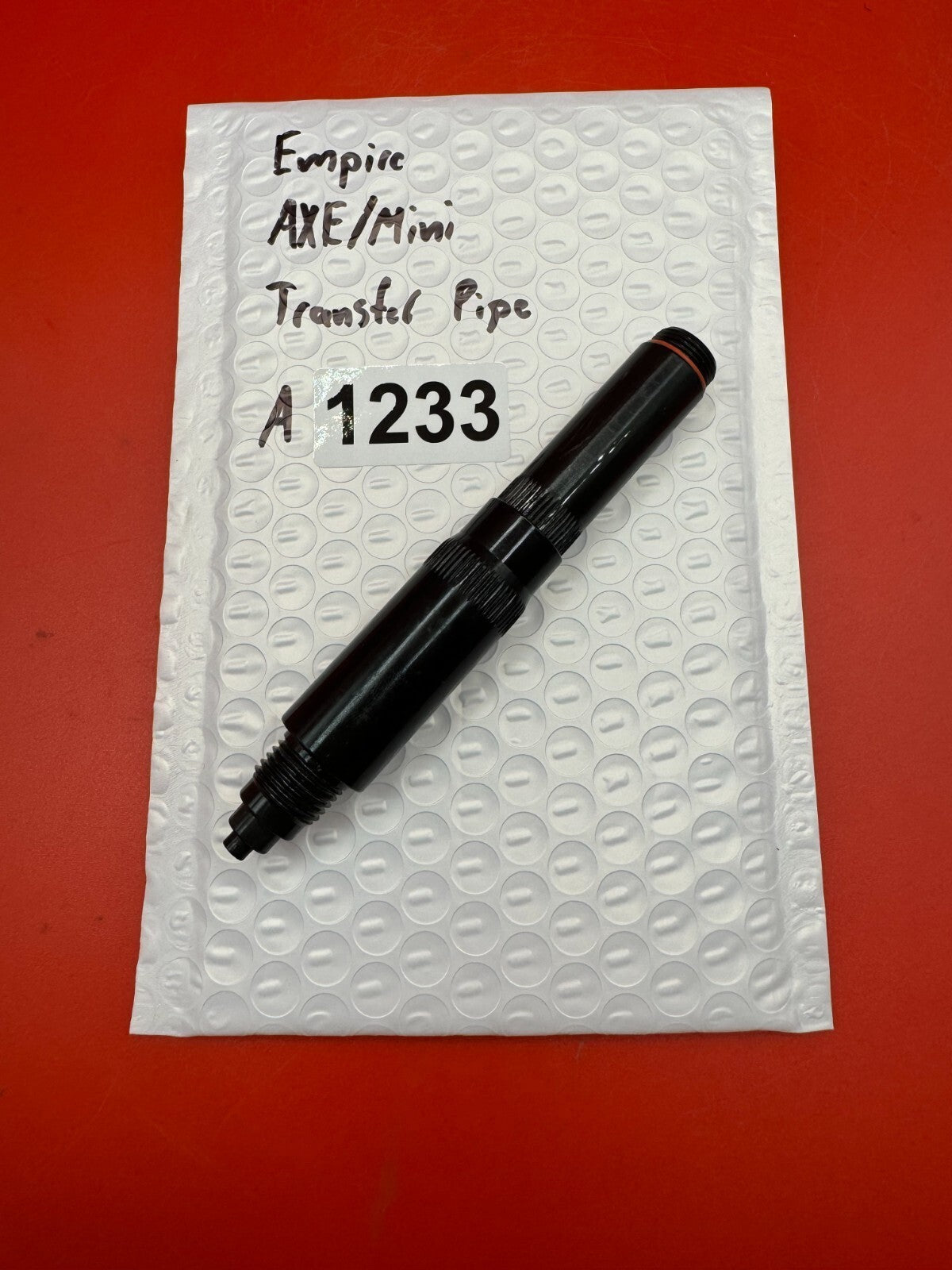Empire AXE/Mini Transfer Pipe - used paintball transfer pipe - black
