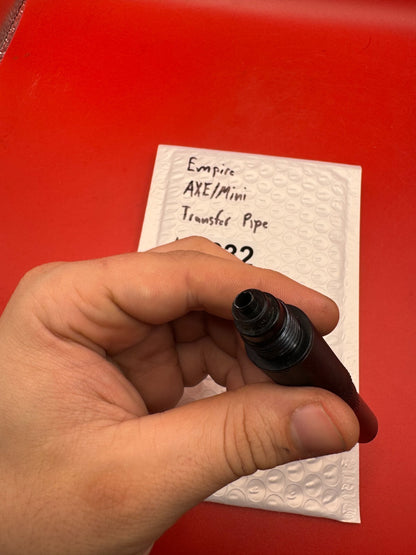 Empire AXE/Mini Transfer Pipe - used paintball transfer pipe - black