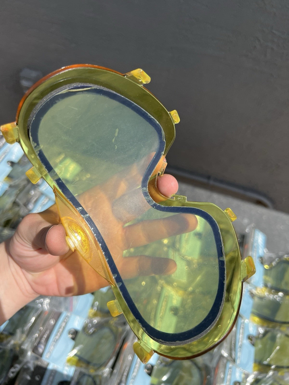 New Old Stock Yellow Dye Invision I3 Lenses