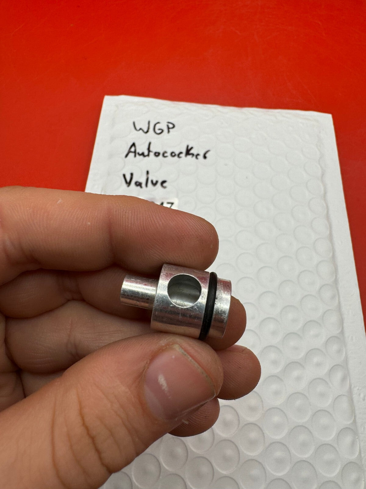 WGP Autoccoker Valve - used paintball valve - silver