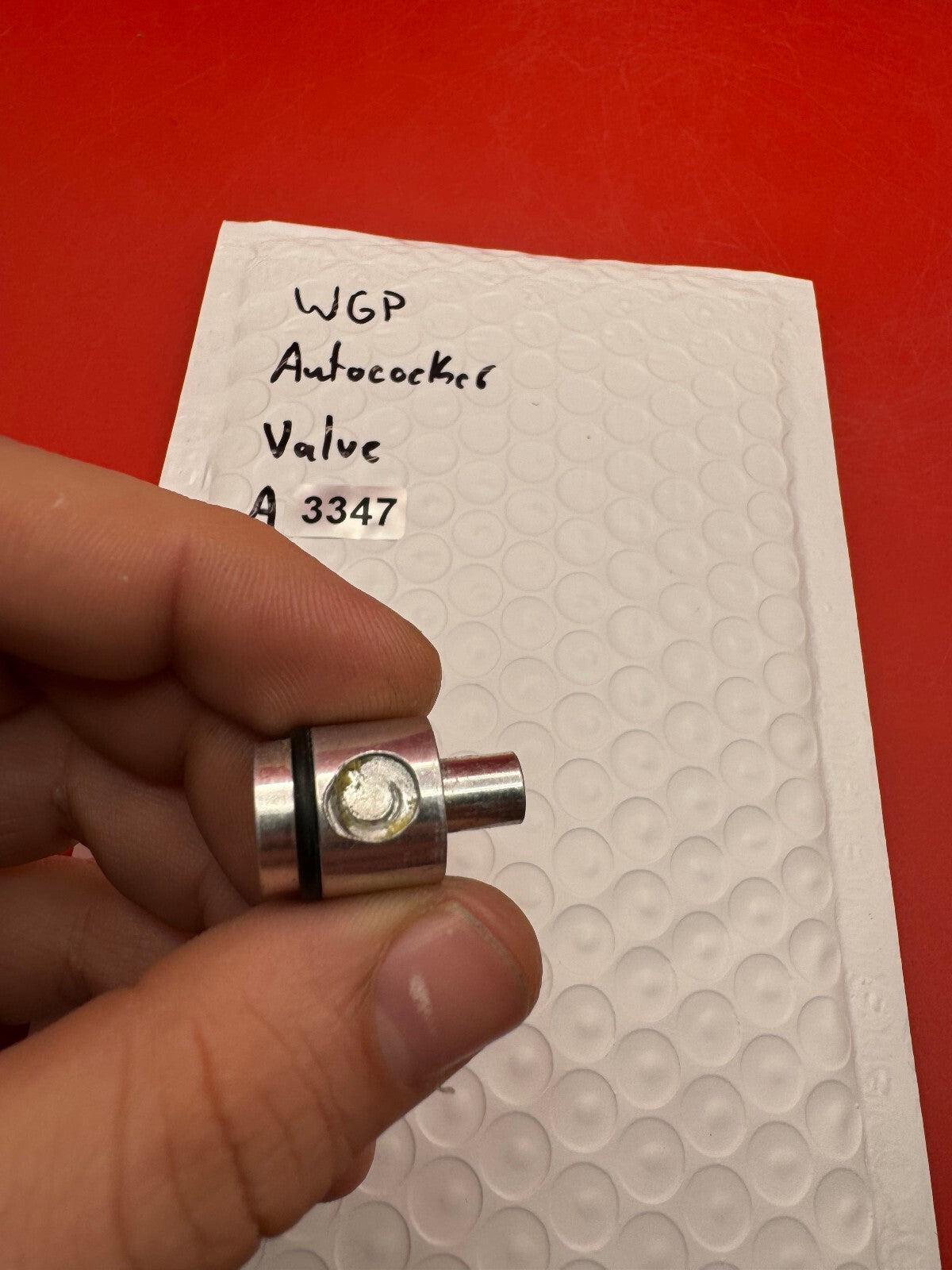 WGP Autoccoker Valve - used paintball valve - silver
