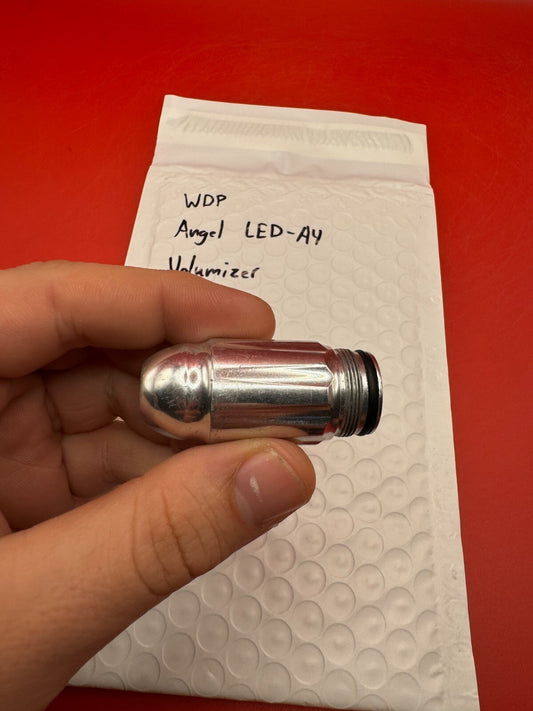 WDP Angel LED-A4 Volumizer - used paintball volumizer - silver