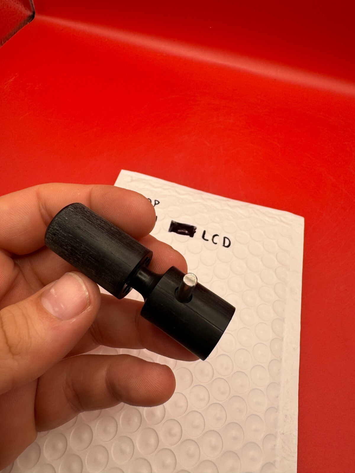 WDP Angel LCD Bolt - used paintball bolt - black