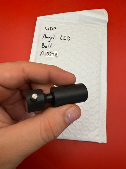 WDP Angel LED Bolt - used paintball bolt - black