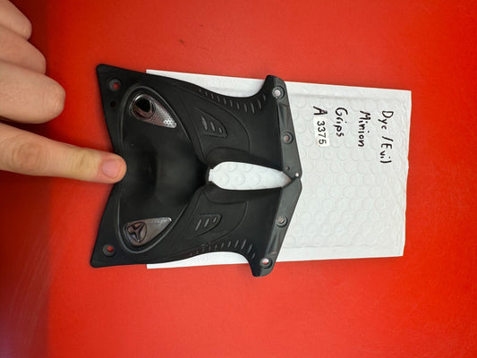 Dye/Evil Minion Grips - used paintball grip panels - black