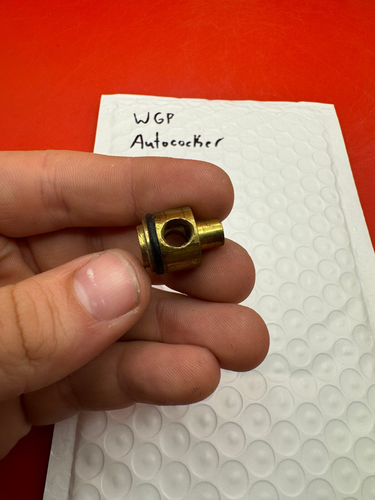 WGP Autoccoker Valve - used paintball valve - brass