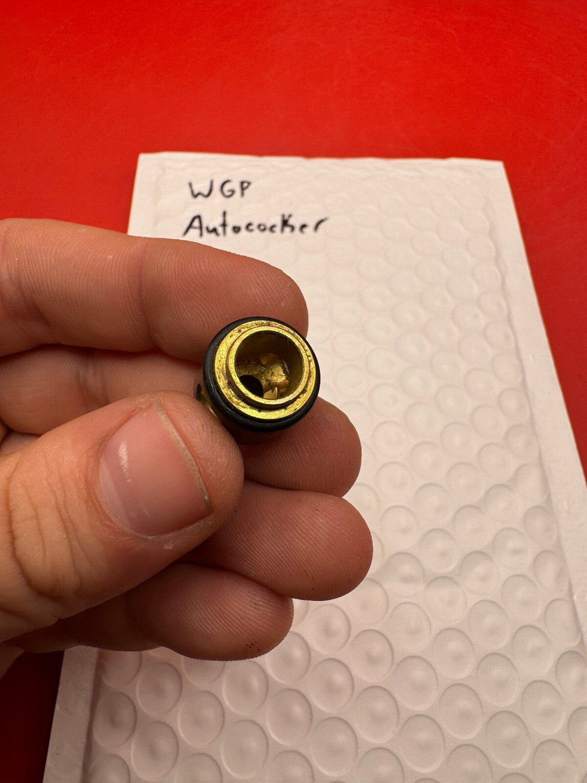 WGP Autoccoker Valve - used paintball valve - brass