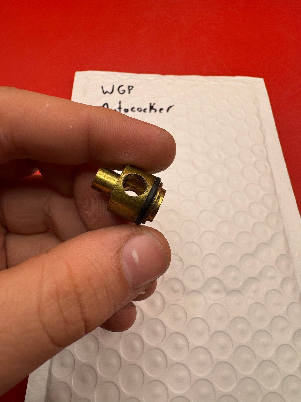 WGP Autoccoker Valve - used paintball valve - brass