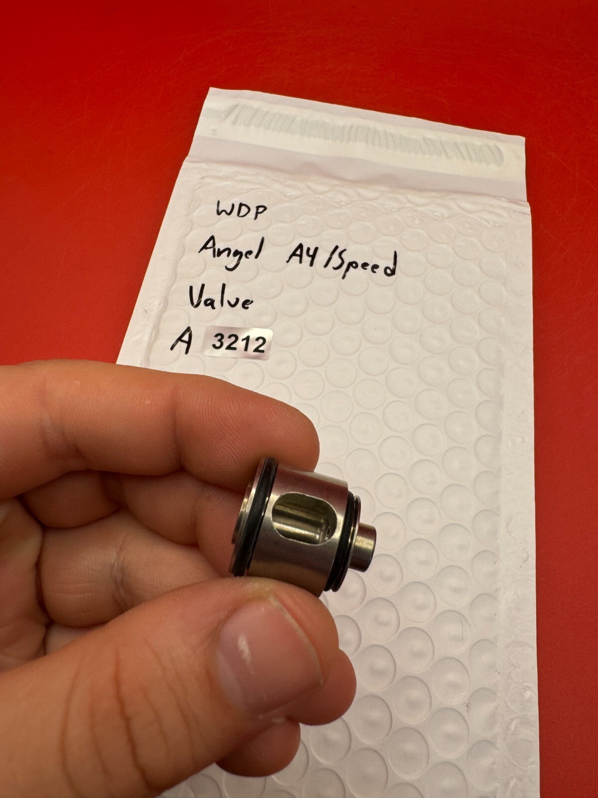 WDP Angel A4/ Speed Valve - used paintball valve - silver