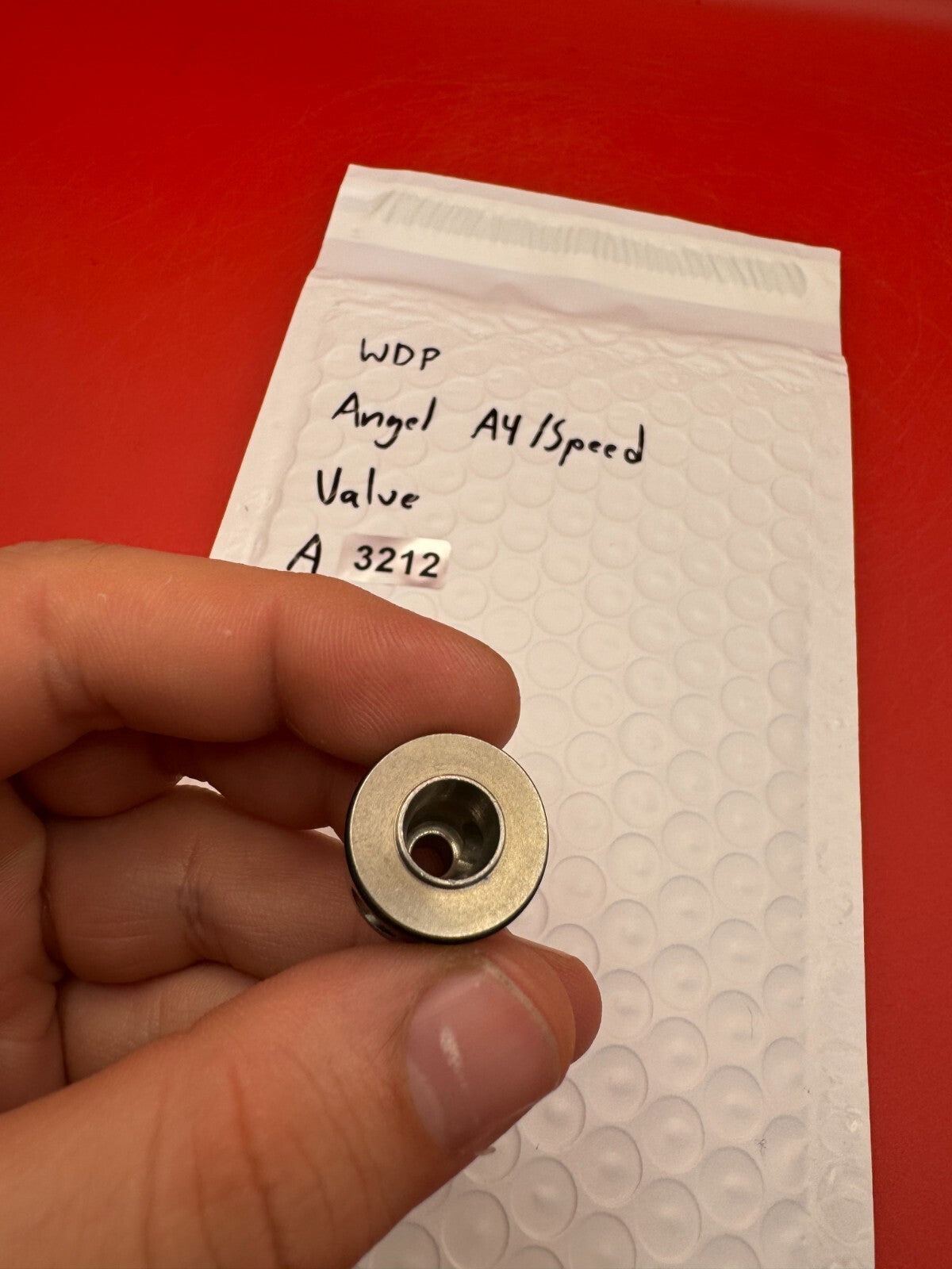 WDP Angel A4/ Speed Valve - used paintball valve - silver