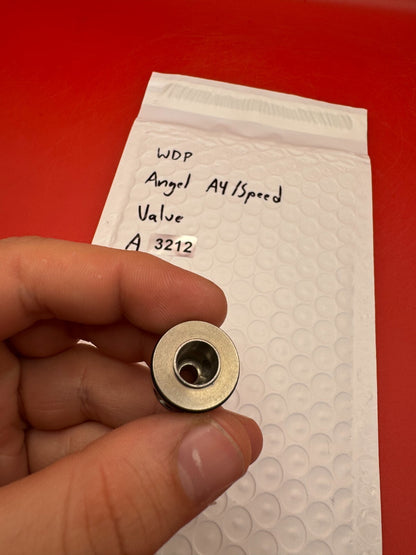 WDP Angel A4/ Speed Valve - used paintball valve - silver