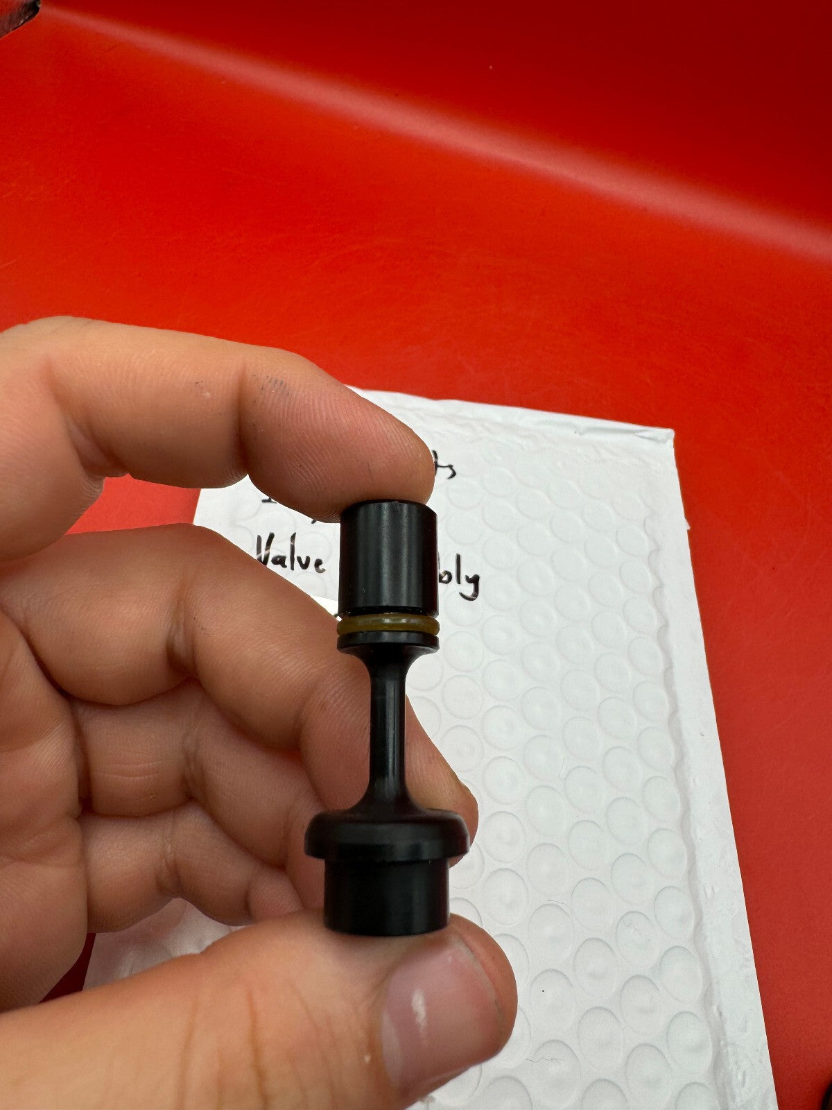 Smart Parts Impulse Valve Assembly - used paintball valve assembly - black