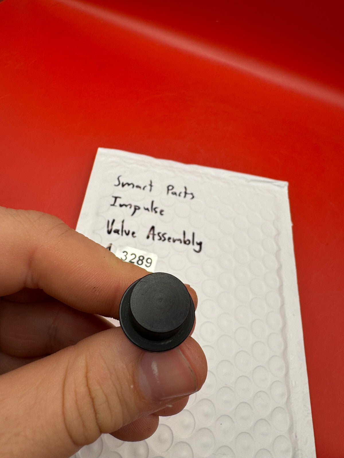 Smart Parts Impulse Valve Assembly - used paintball valve assembly - black