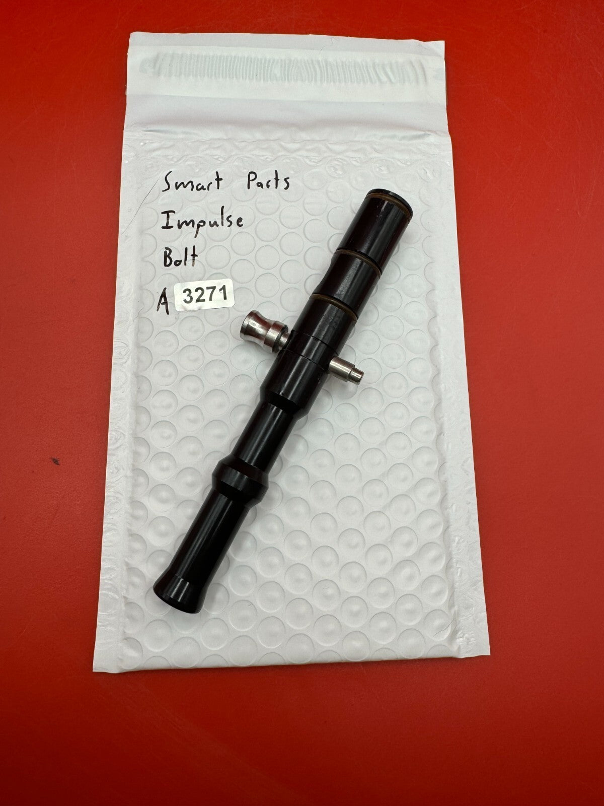 Smart Parts Impulse Bolt - used paintball bolt - black