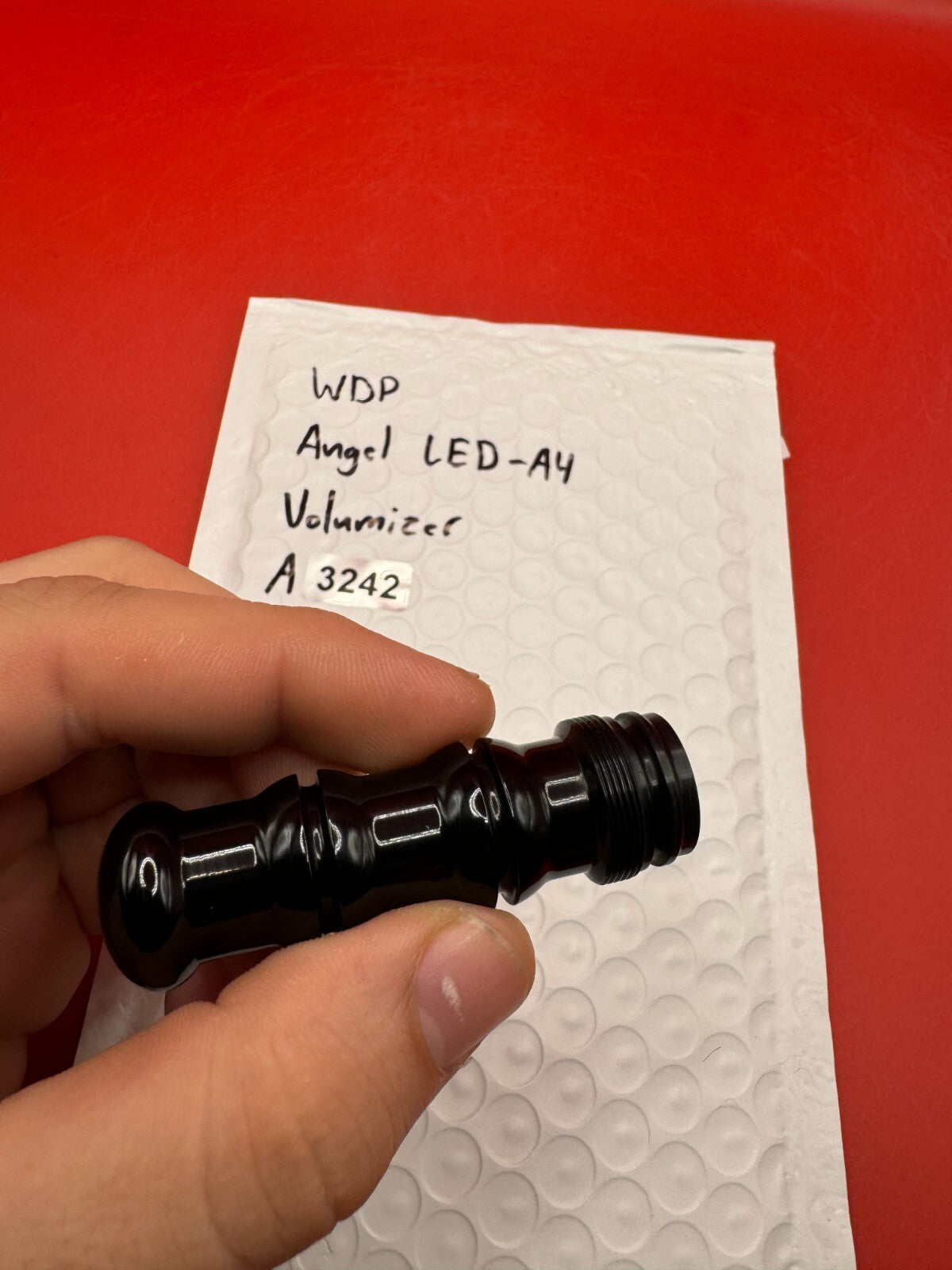 WDP Angel LED-A4 Volumizer - used paintball volumizer - black