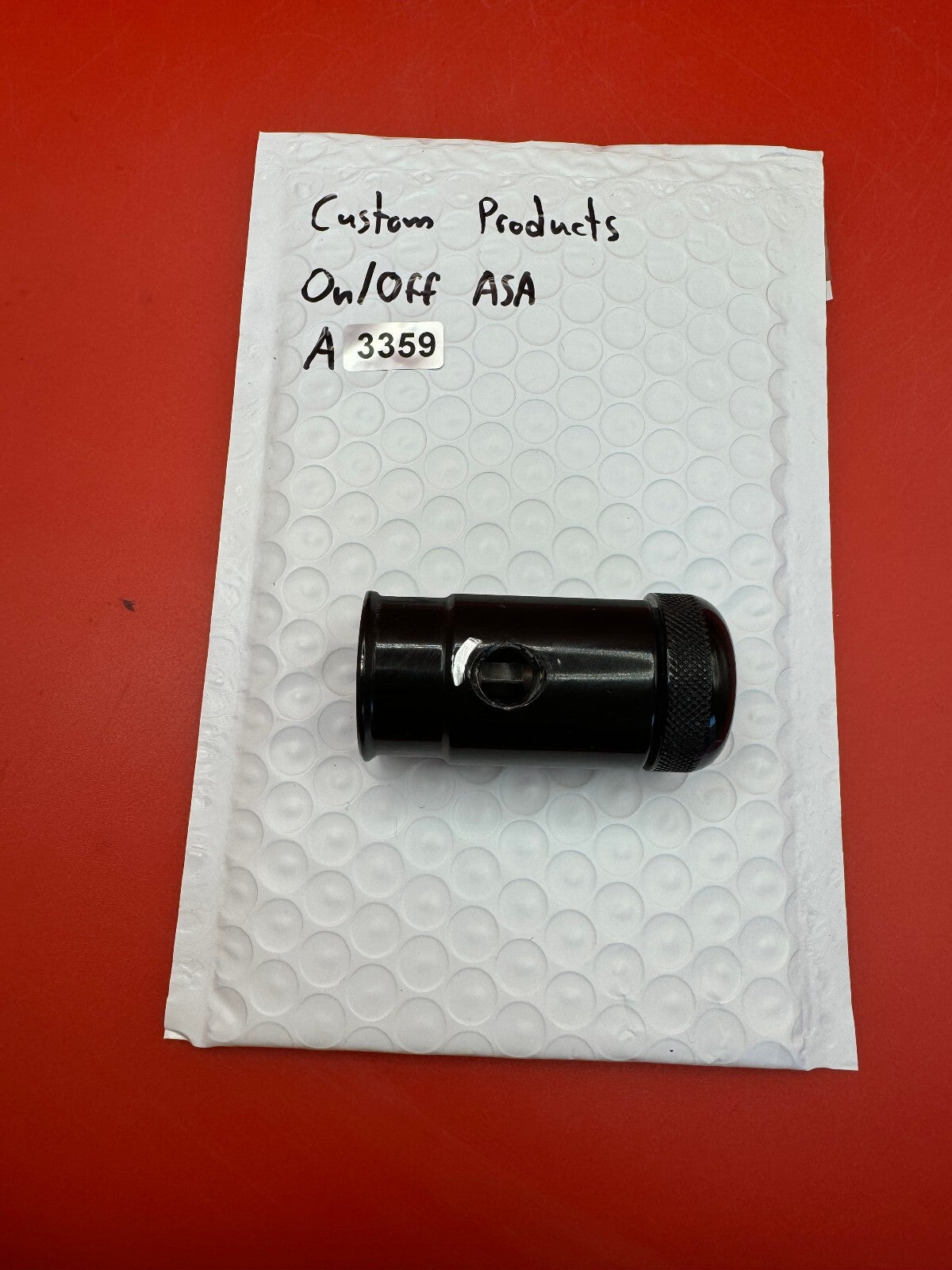 Custom Products On/Off ASA - used paintball on/off asa - black