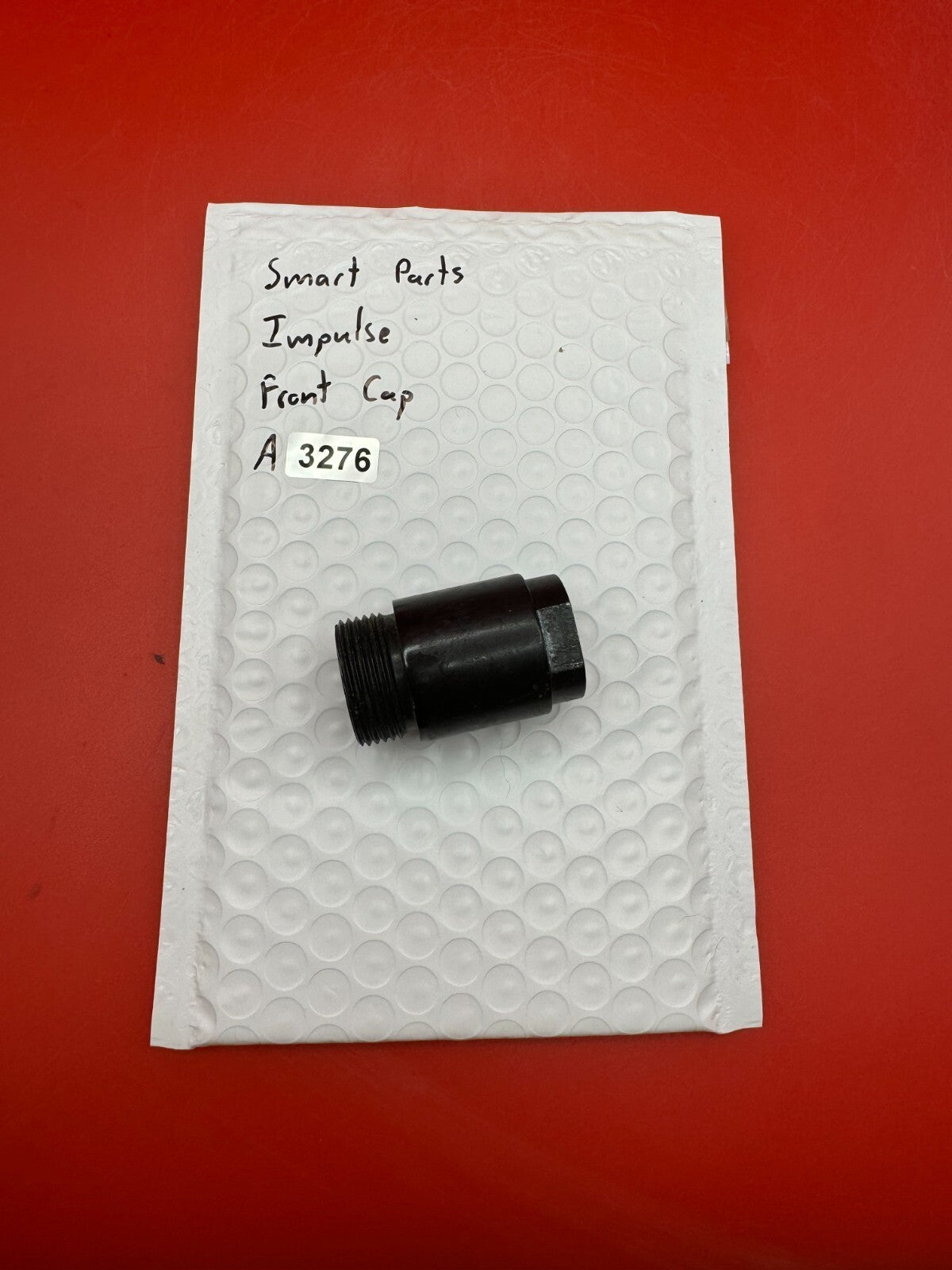 Smart Parts Impulse Front Cap - used paintball front cap - black