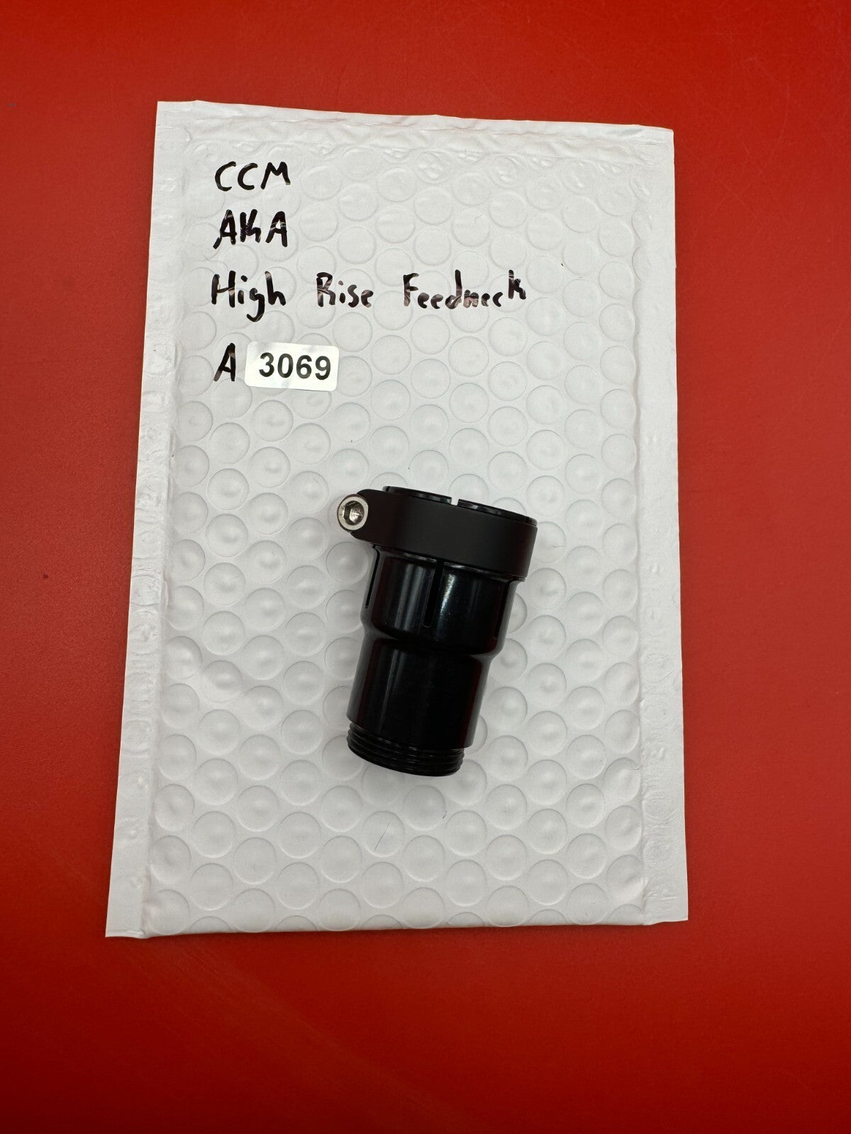 CCM AKA High Rise Feedneck - used paintball feedneck - black