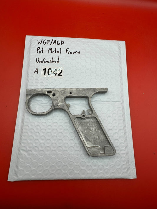 WGP/AGD Pot Metal Paintball Marker Frame Unfinished