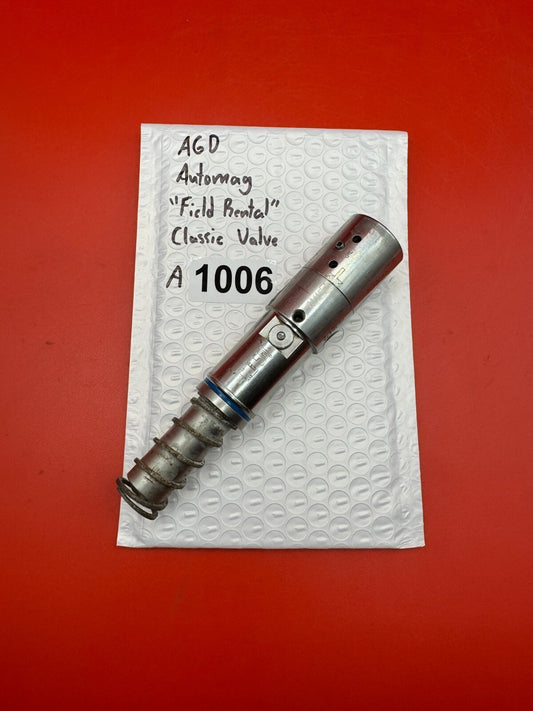 AGD Automag ''Field Rental'' Classic Valve - used paintball valve - silver (raw aluminum/stainless)