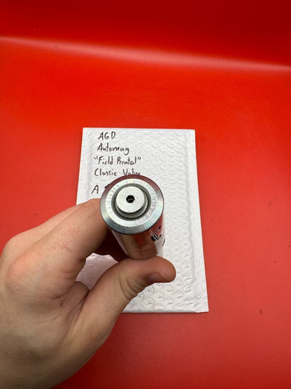 AGD Automag ''Field Rental'' Classic Valve - used paintball valve - silver (raw aluminum/stainless)