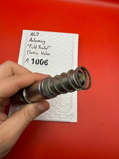 AGD Automag ''Field Rental'' Classic Valve - used paintball valve - silver (raw aluminum/stainless)