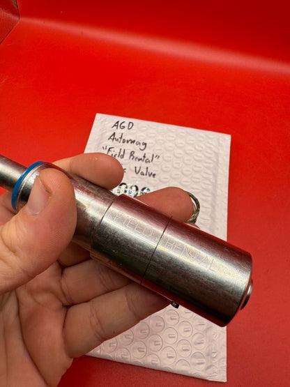 AGD Automag ''Field Rental'' Classic Valve - used paintball valve - silver (raw aluminum/stainless)