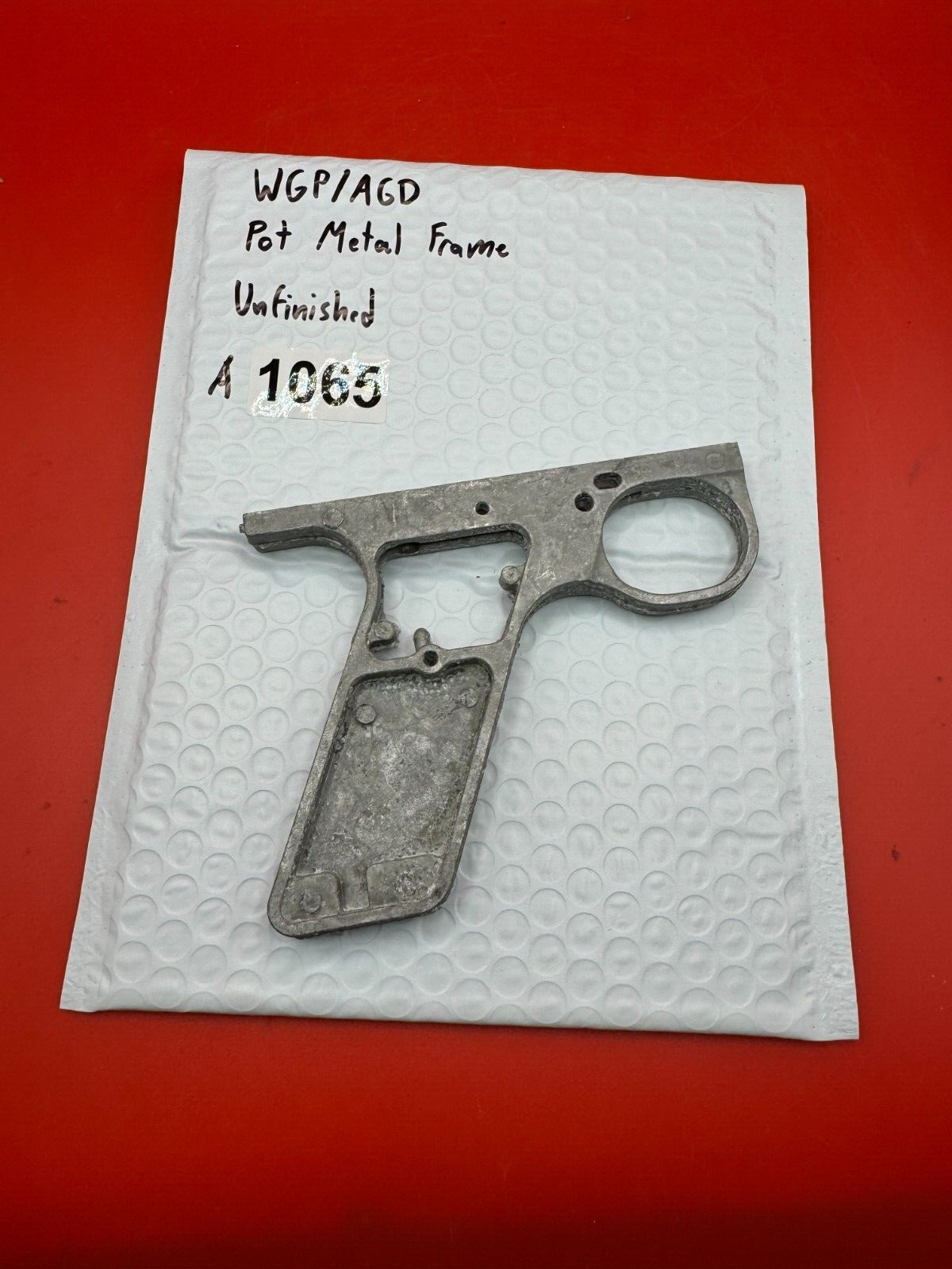 WGP/AGD Pot Metal Paintball Marker Frame Unfinished
