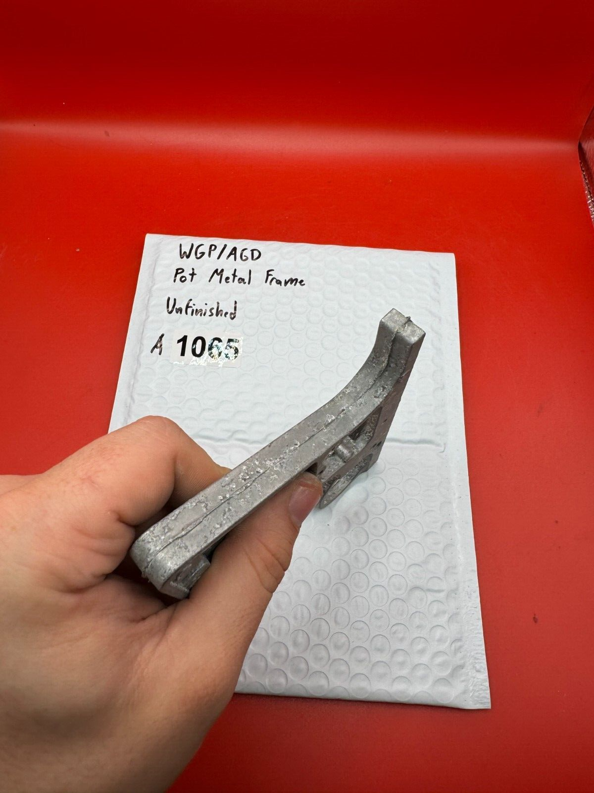 WGP/AGD Pot Metal Paintball Marker Frame Unfinished