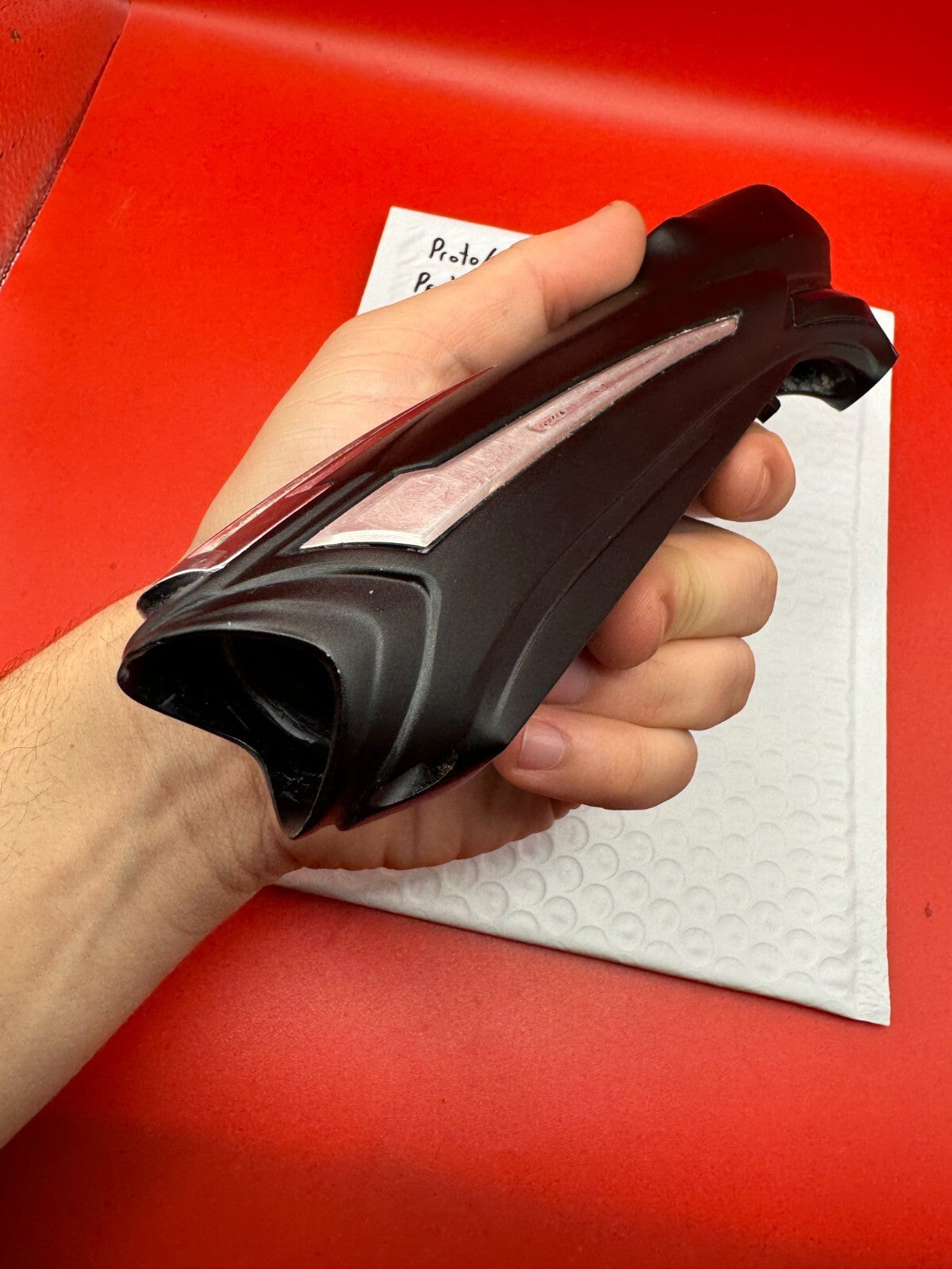 Proto/Dye Proto Reflex Rail 2013 Body - used paintball marker body - black matte with gloss black / red accent inlays