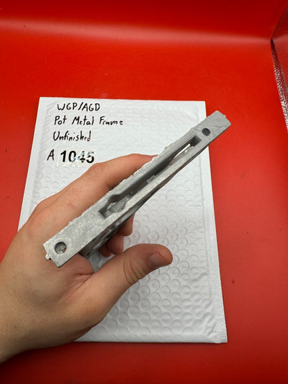 WGP/AGD Pot Metal Paintball Marker Frame Unfinished