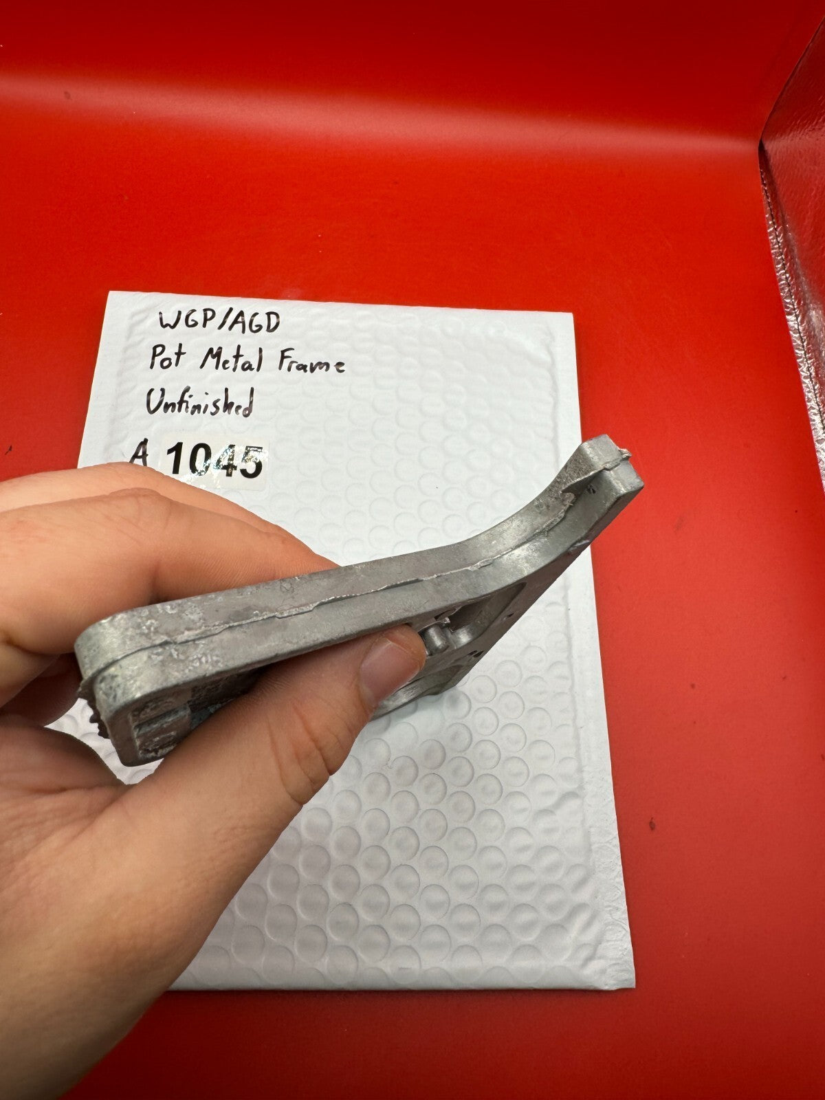 WGP/AGD Pot Metal Paintball Marker Frame Unfinished