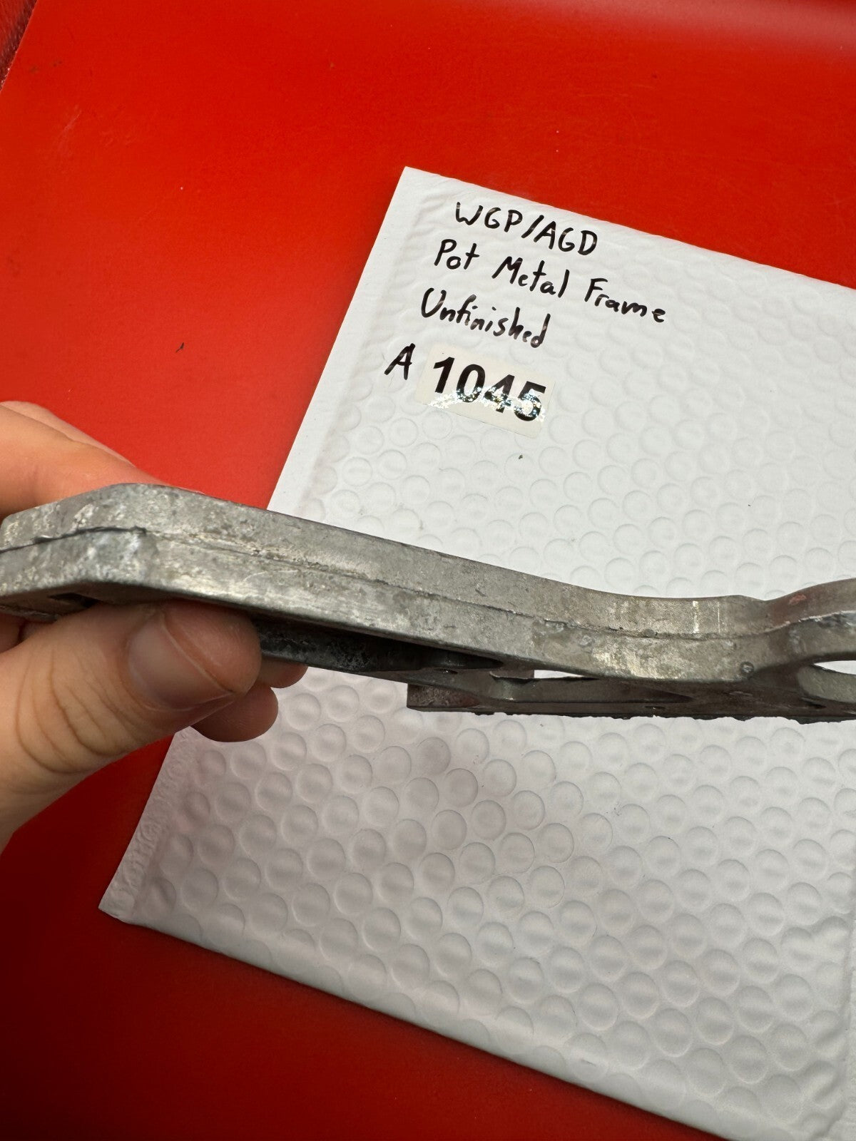WGP/AGD Pot Metal Paintball Marker Frame Unfinished