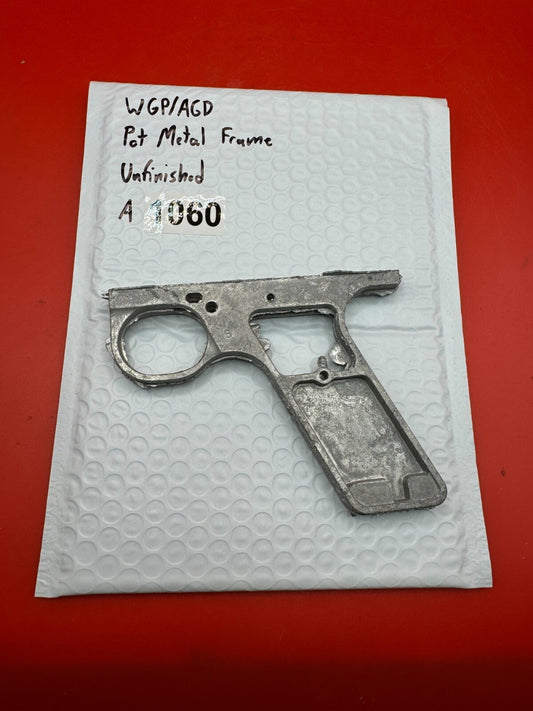 WGP/AGD Pot Metal Paintball Marker Frame Unfinished