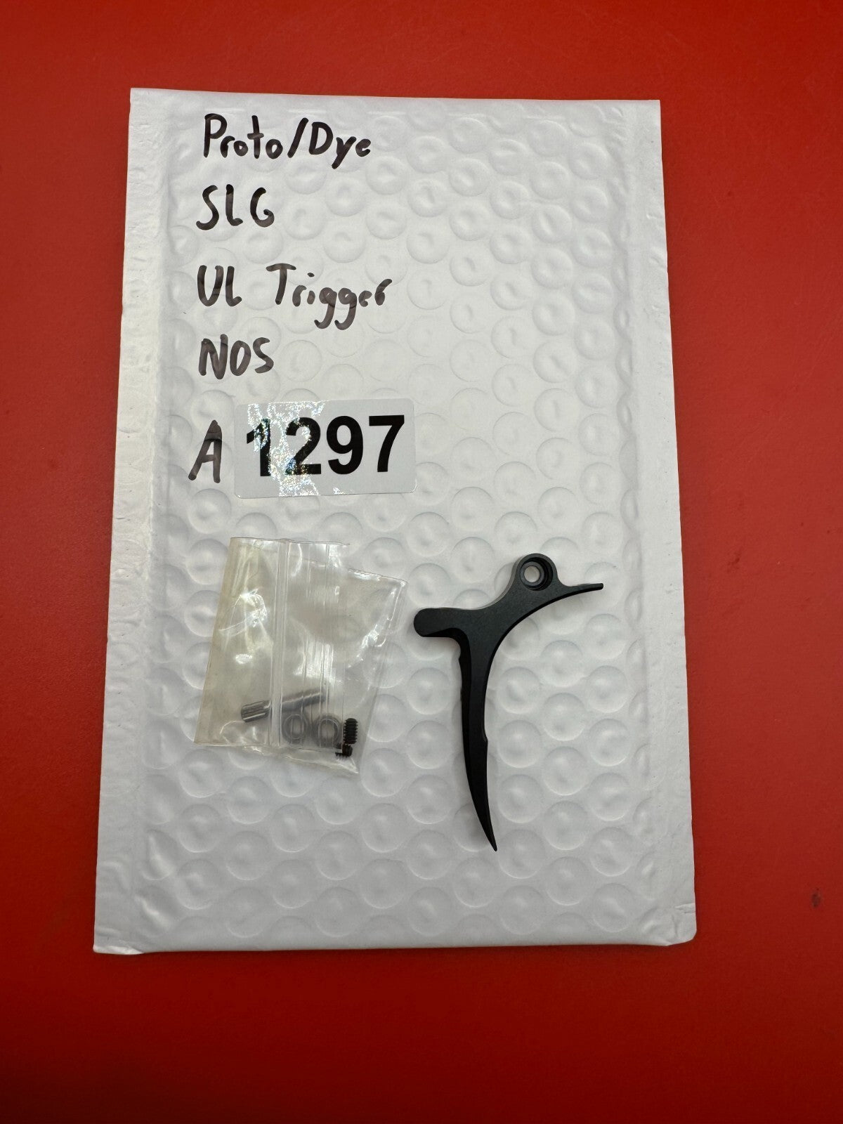 Proto/Dye SLG UL Trigger NOS - used paintball trigger - black