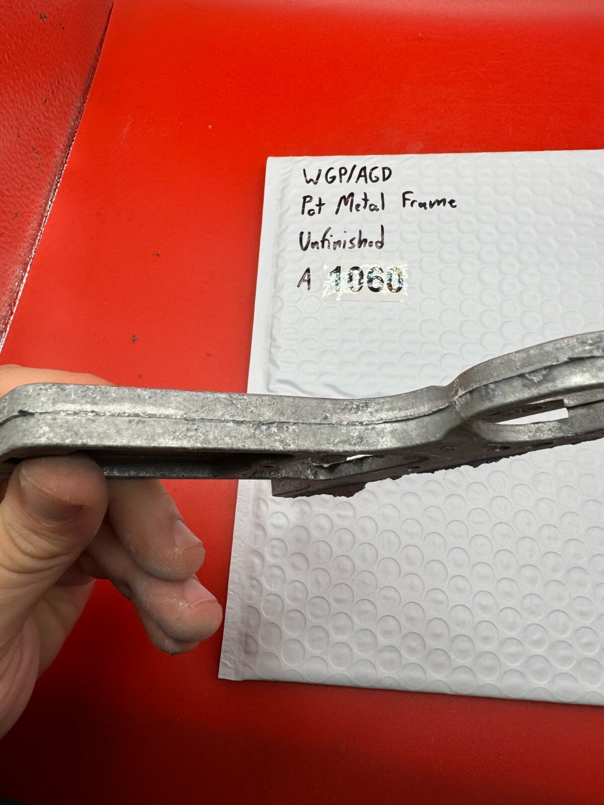WGP/AGD Pot Metal Paintball Marker Frame Unfinished