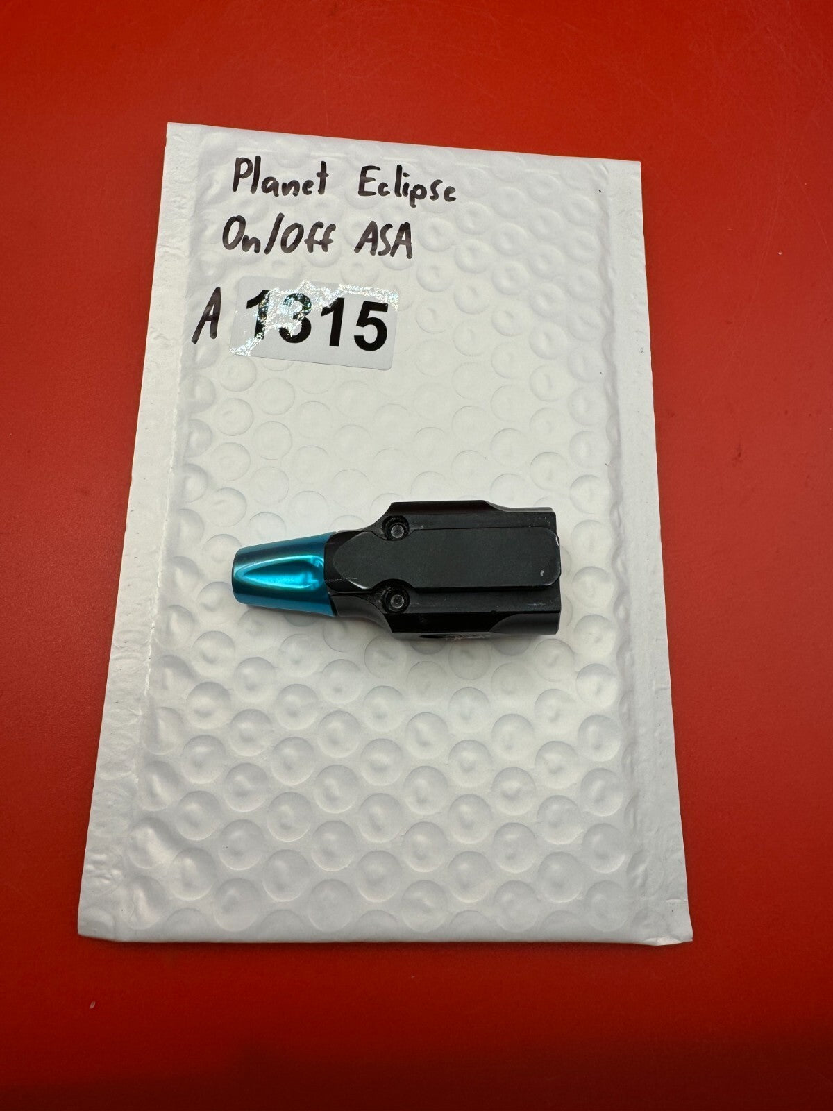 Planet Eclipse On/Off ASA - used paintball on/off asa - black/teal