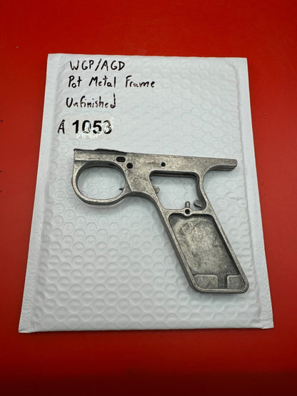 WGP/AGD Pot Metal Paintball Marker Frame Unfinished
