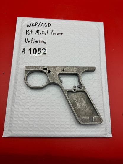 WGP/AGD Pot Metal Paintball Marker Frame Unfinished