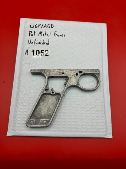 WGP/AGD Pot Metal Paintball Marker Frame Unfinished