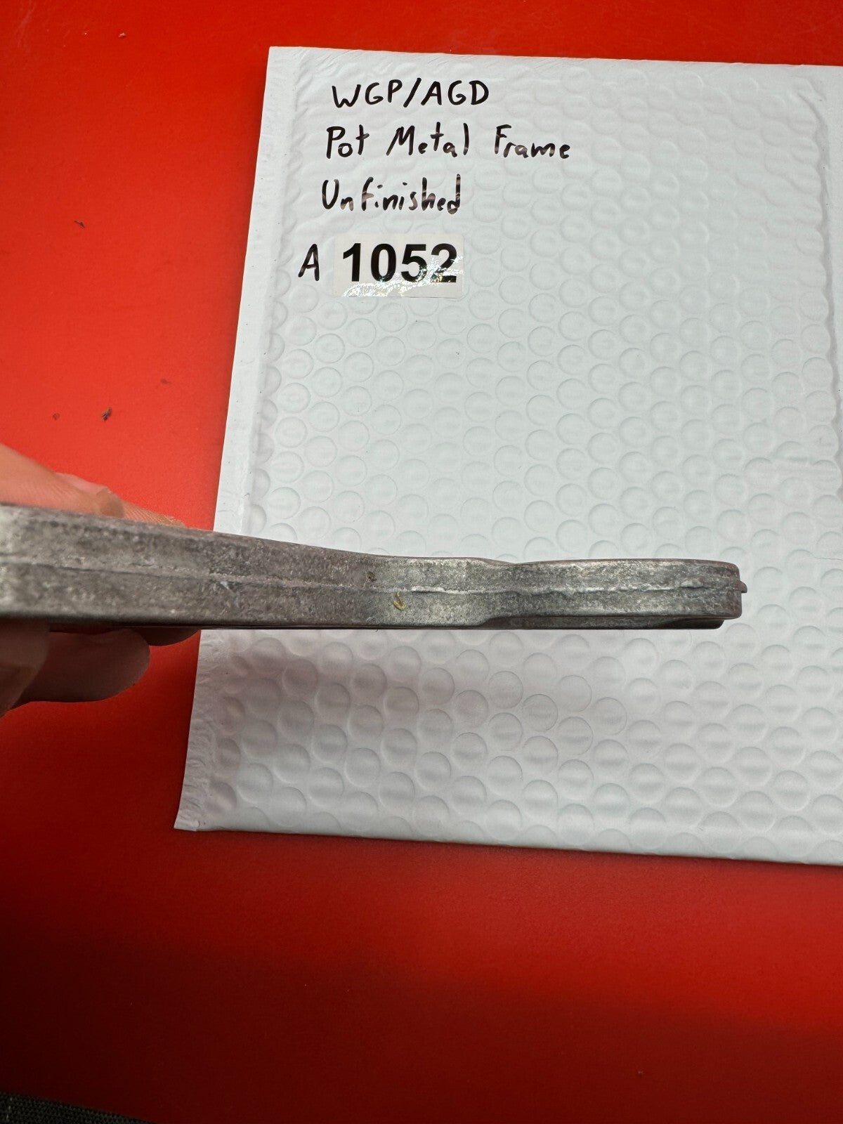 WGP/AGD Pot Metal Paintball Marker Frame Unfinished