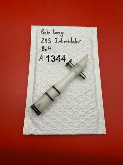 Bob Long 2K5 Intimidator Bolt - used paintball bolt - white