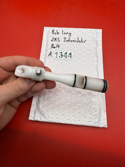 Bob Long 2K5 Intimidator Bolt - used paintball bolt - white