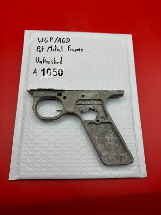 WGP/AGD Pot Metal Paintball Marker Frame Unfinished